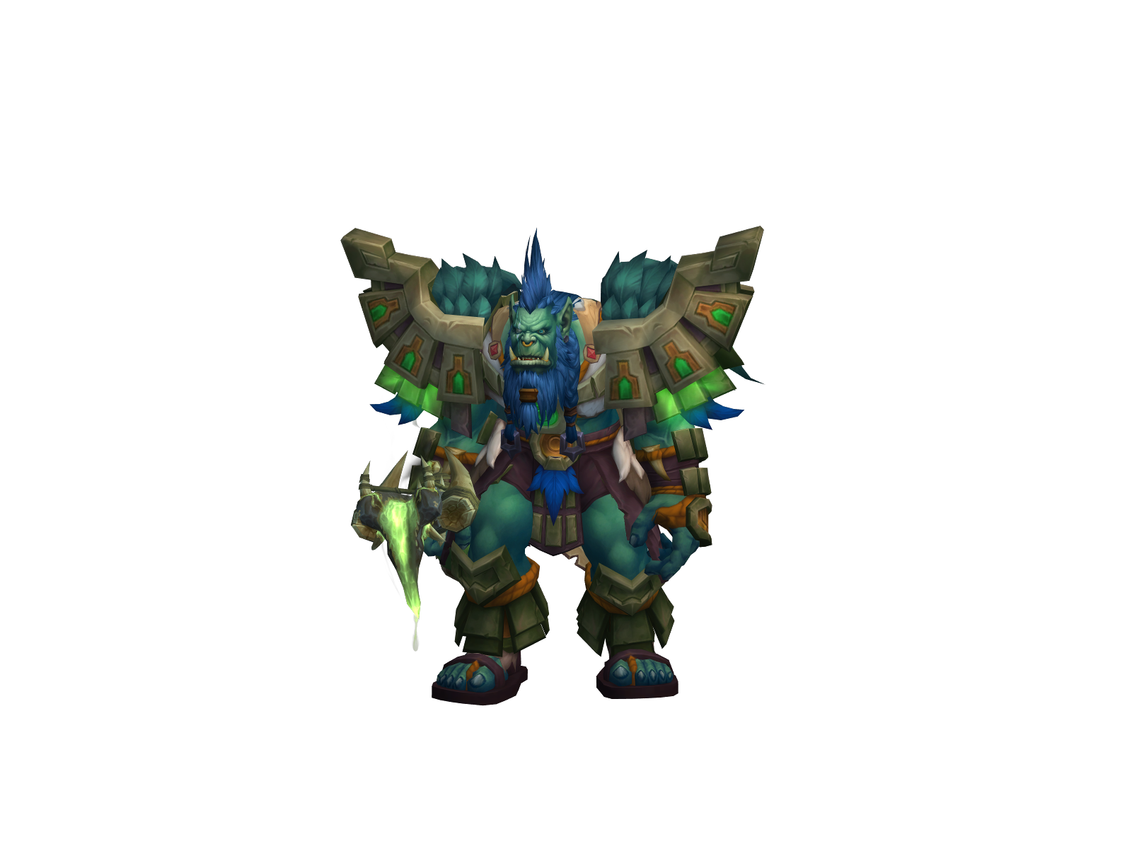 Dariyl 3D character render
