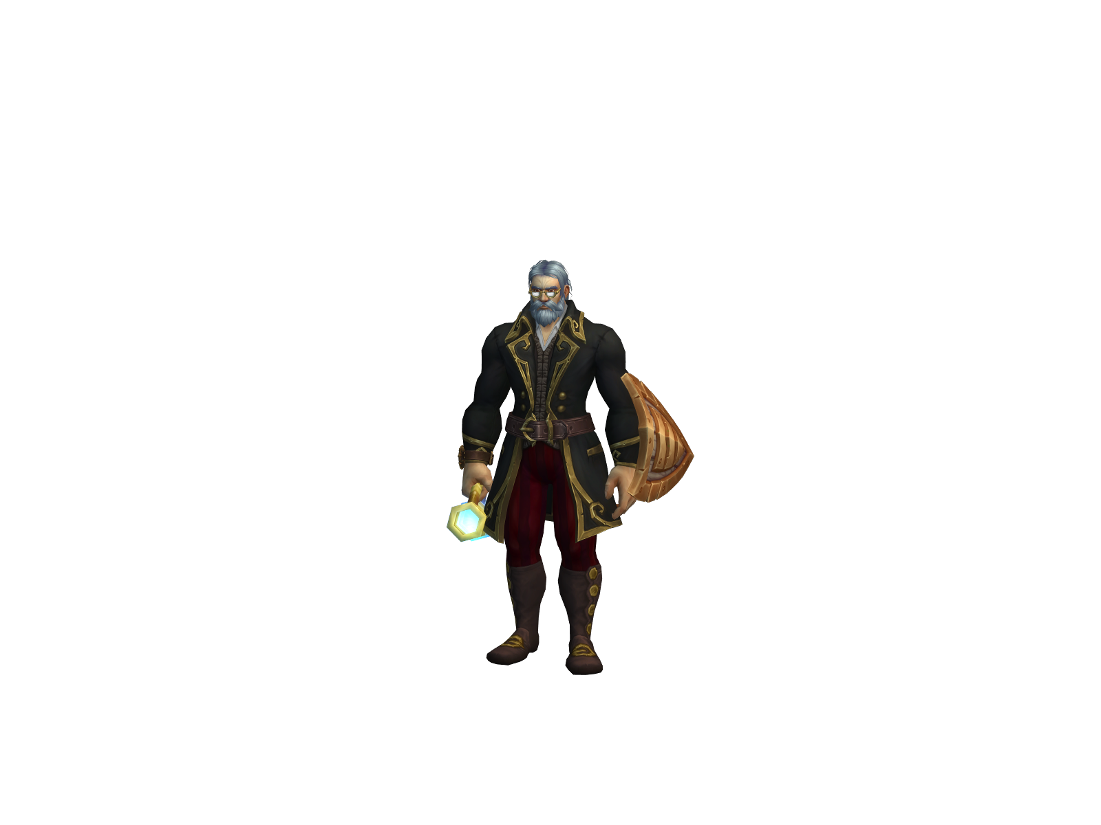 Aderick 3D character render