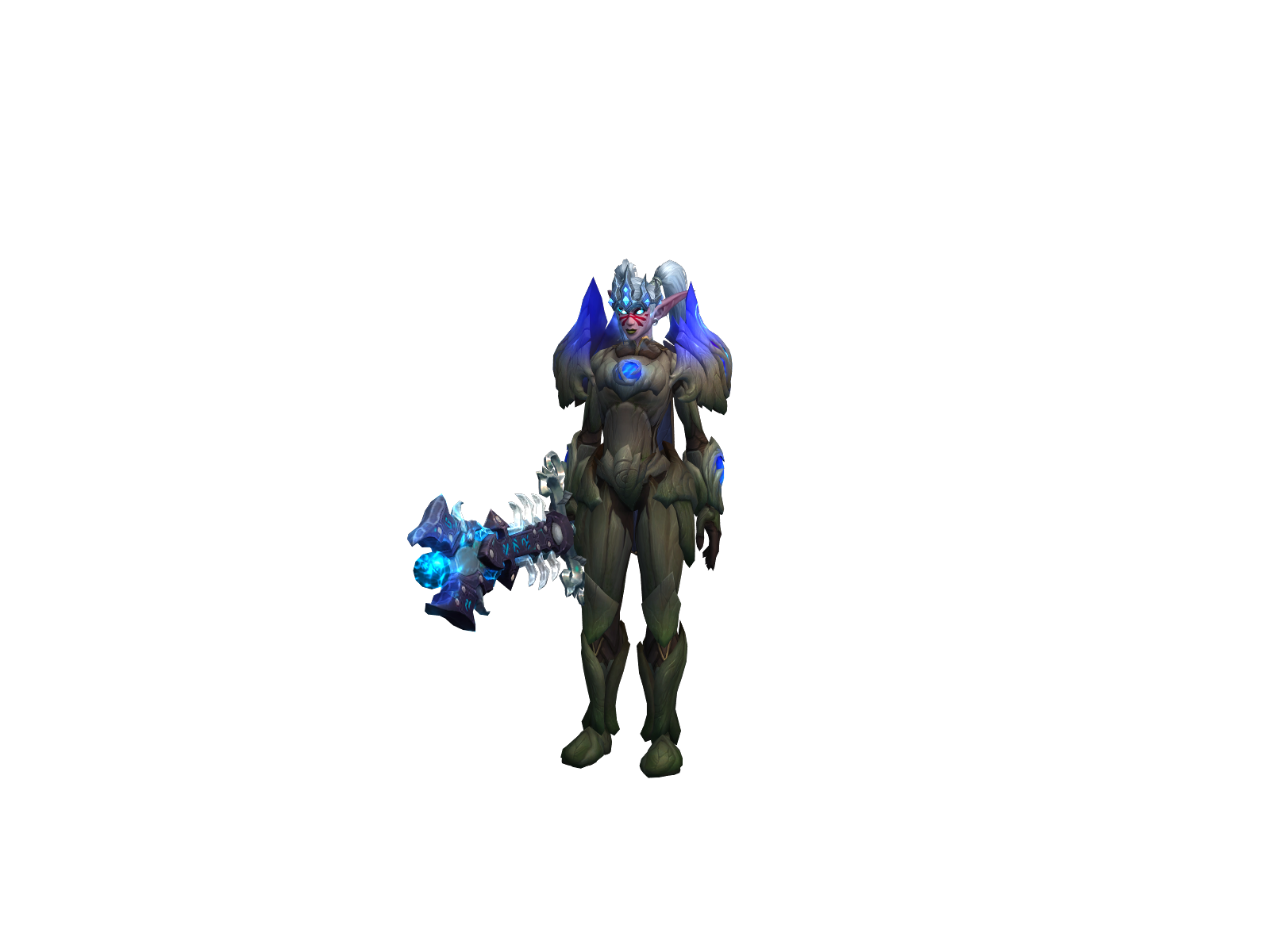 Nàkà 3D character render