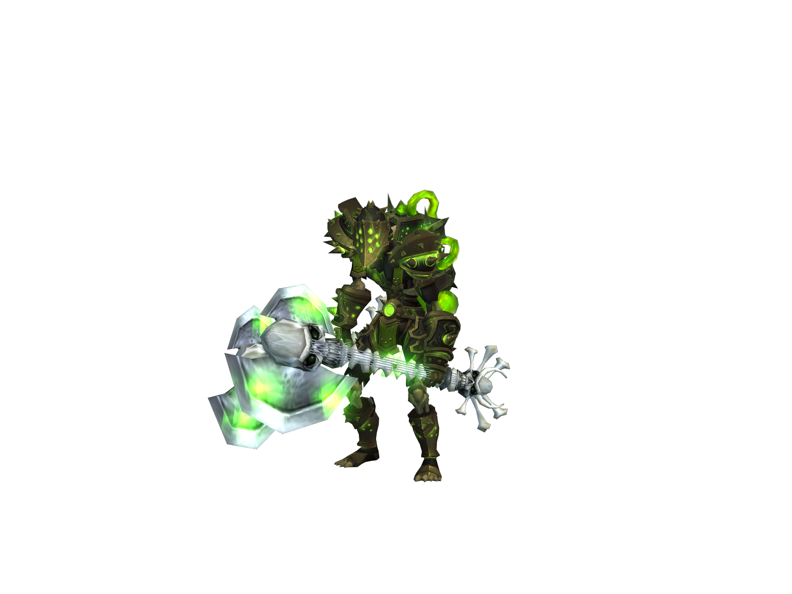 Tiguere 3D character render