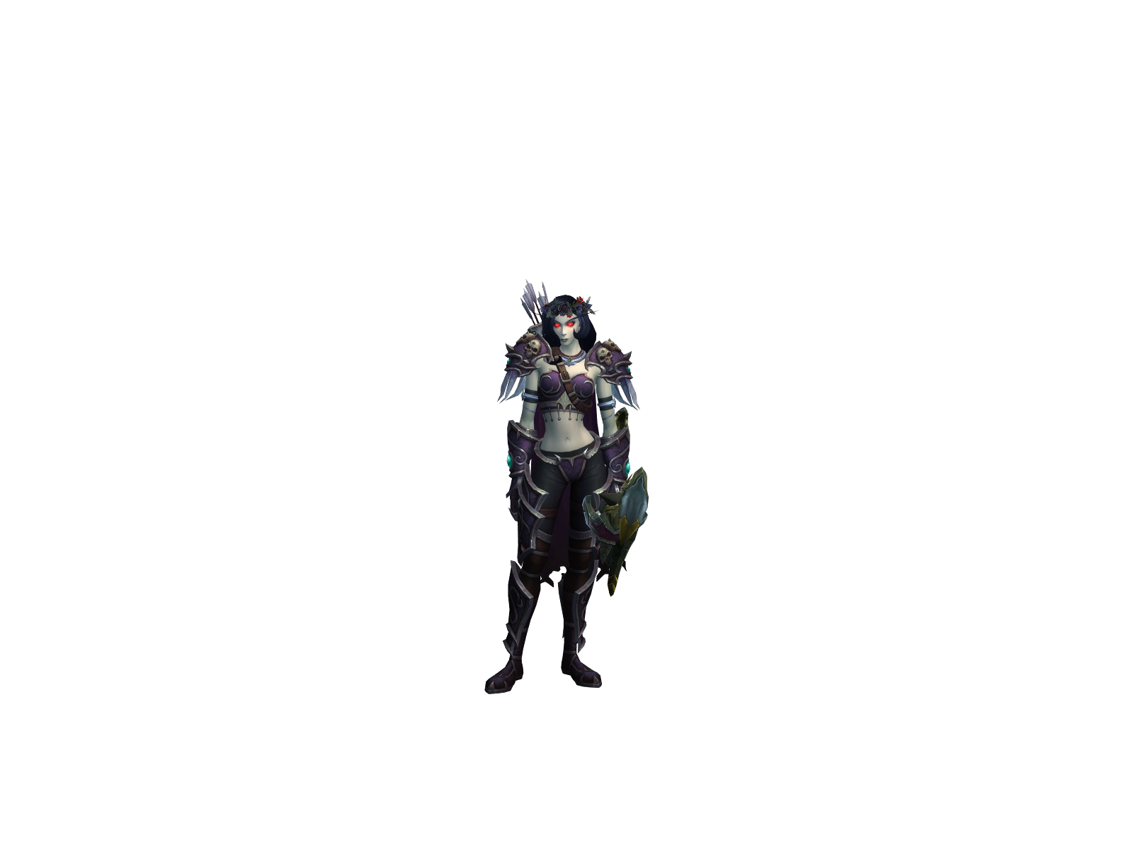 Malentïa 3D character render