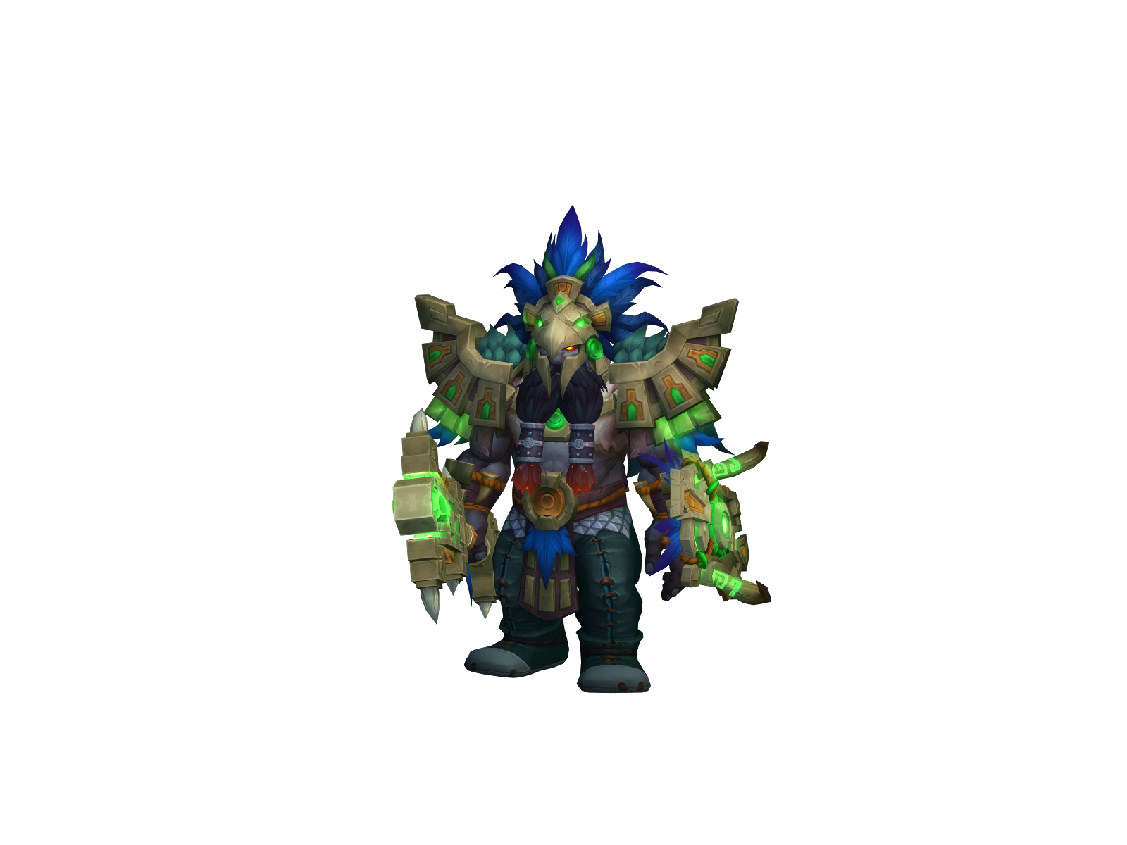 Ironshäm 3D character render