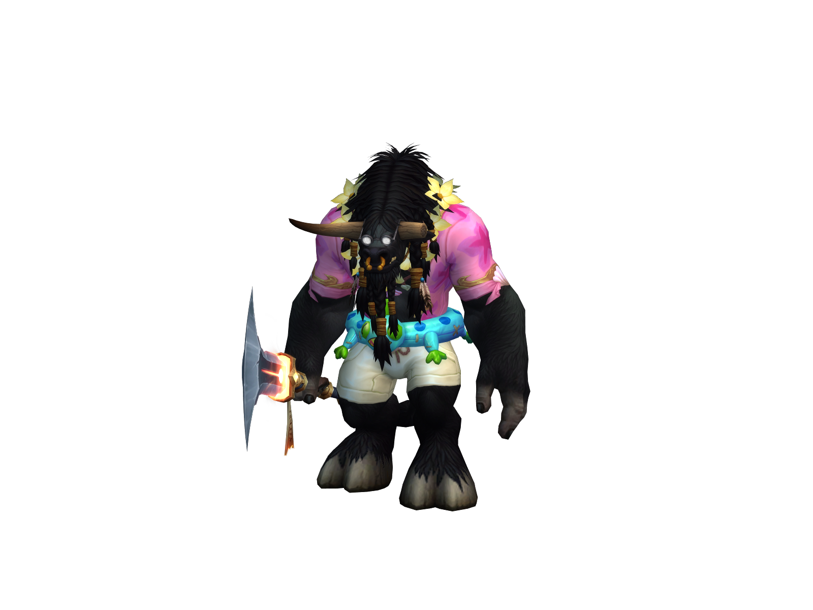 Pork 3D character render