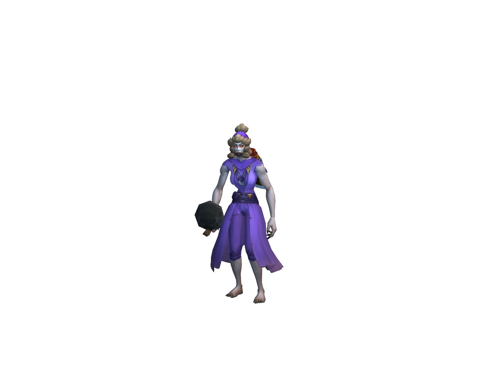 Sørya 3D character render