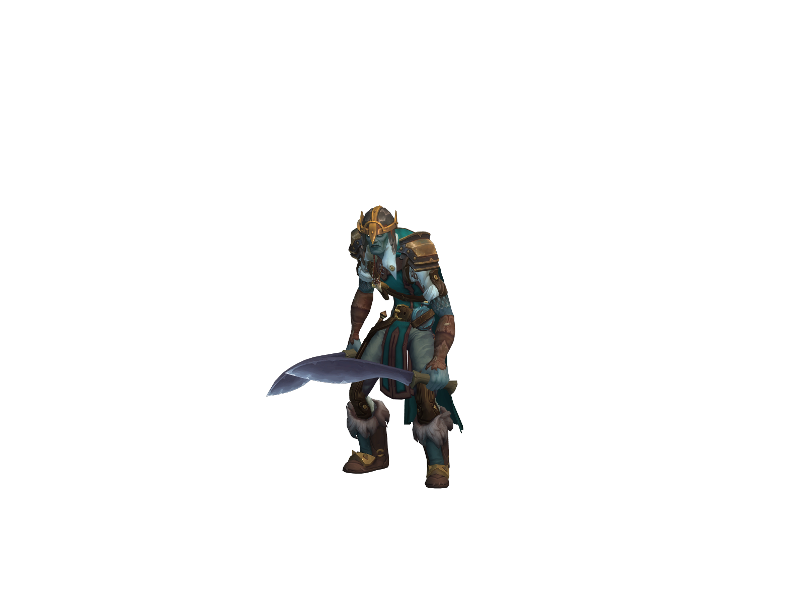 Lasagnus 3D character render
