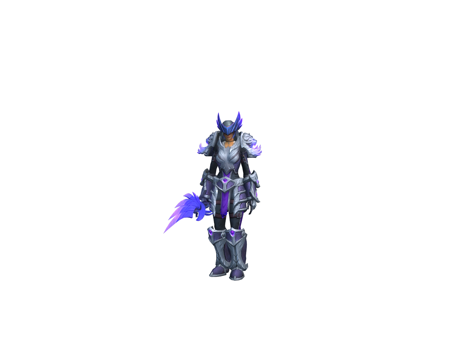 kaëldine 3D character render