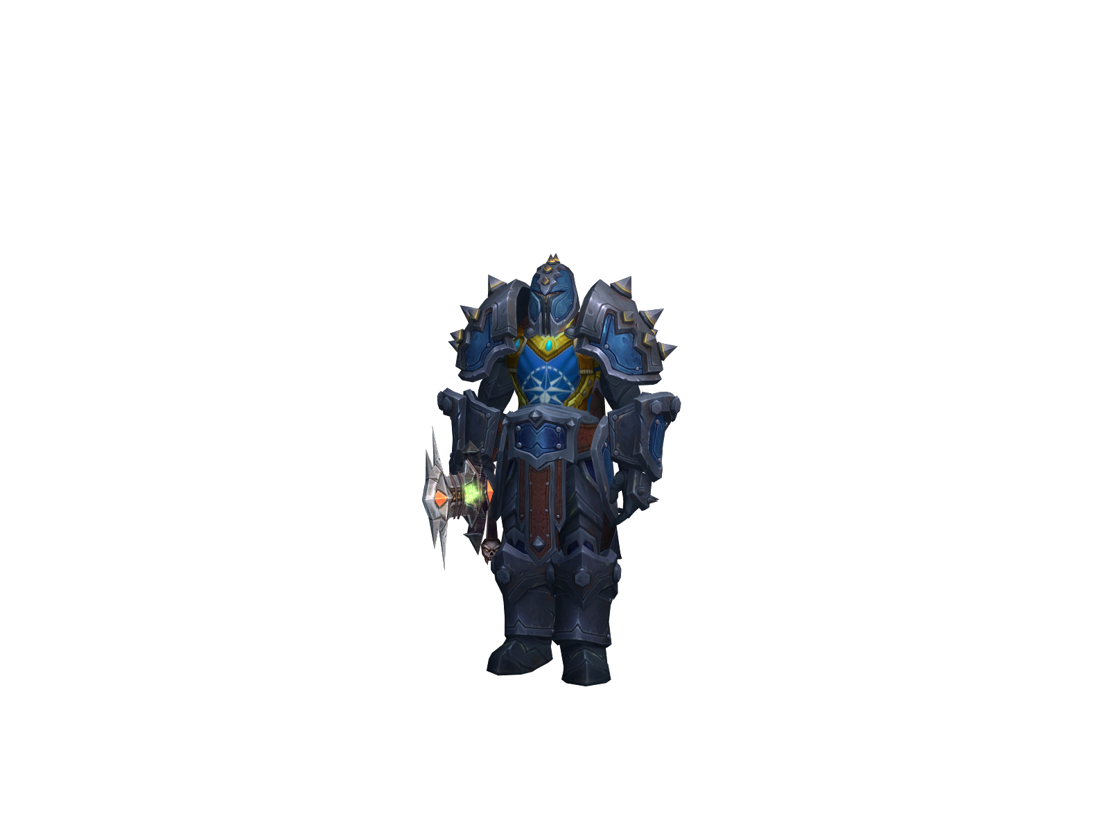 Emes 3D character render