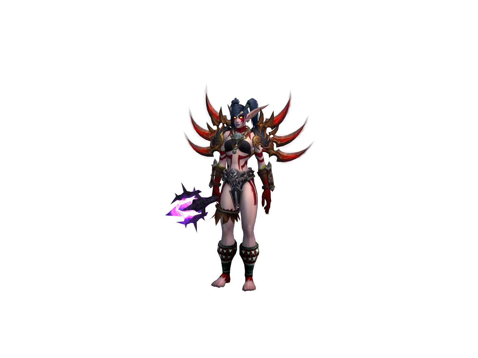 Nazelaî 3D character render