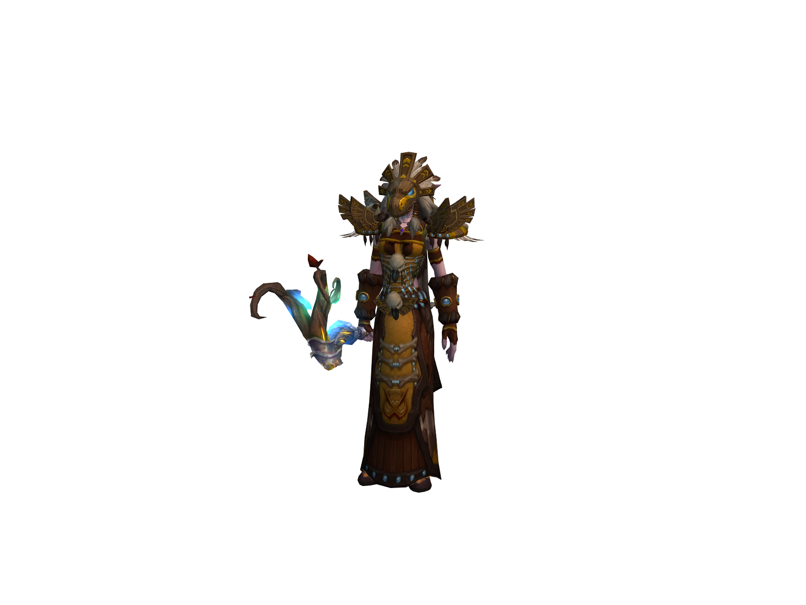 Aïnoah 3D character render