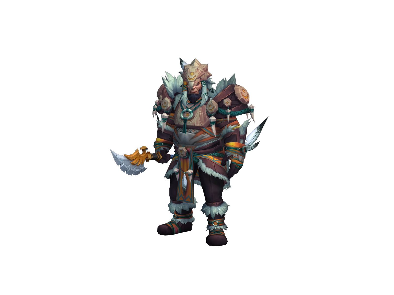 Nøûrs 3D character render