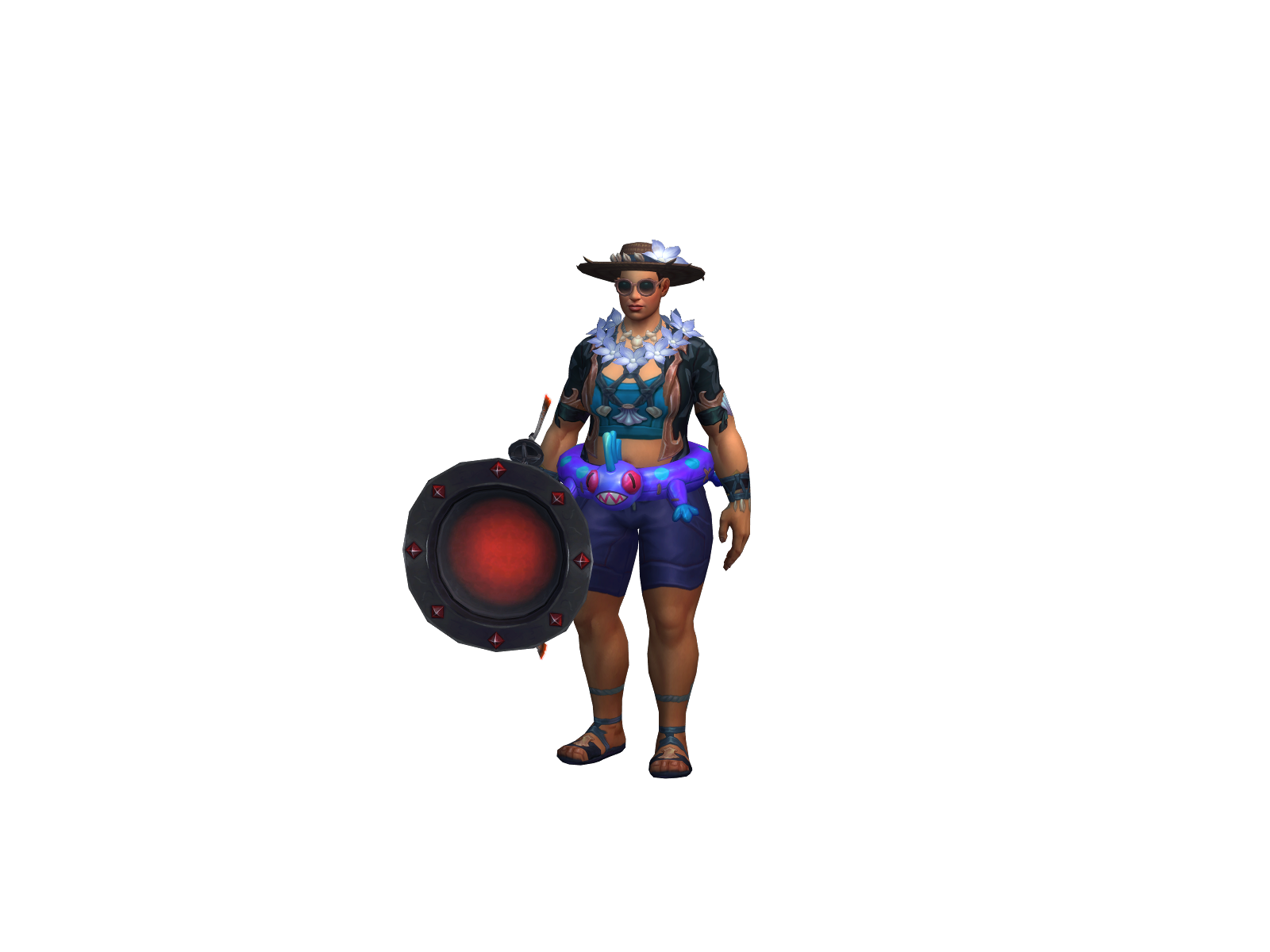 Mentaldown 3D character render