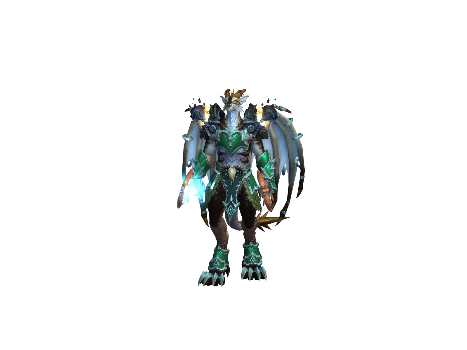 Rhaègal 3D character render
