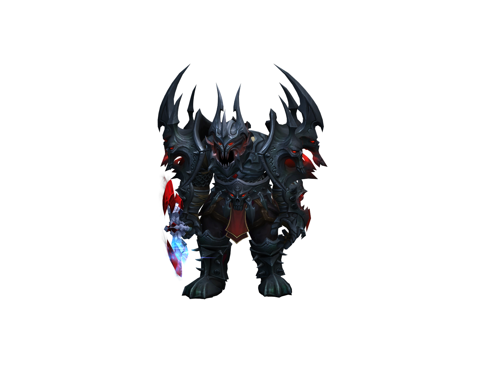 Everbackdk 3D character render