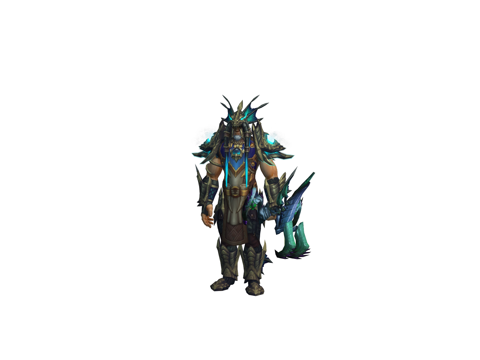 Raskay 3D character render