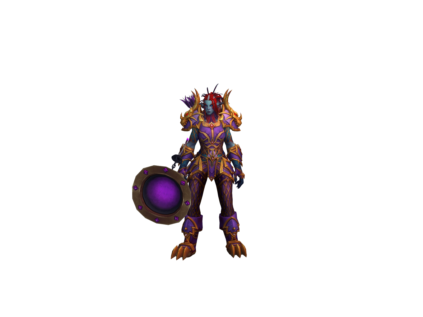 Hykki 3D character render
