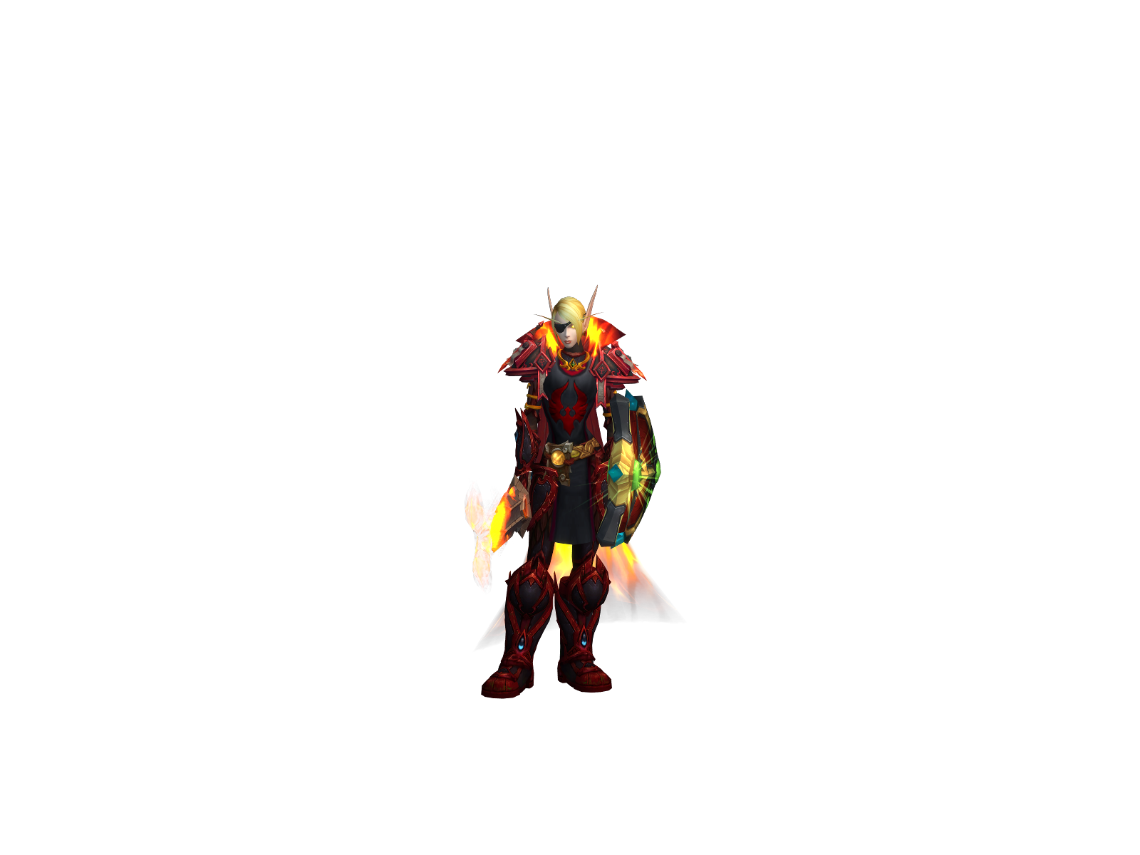 Aênaria 3D character render