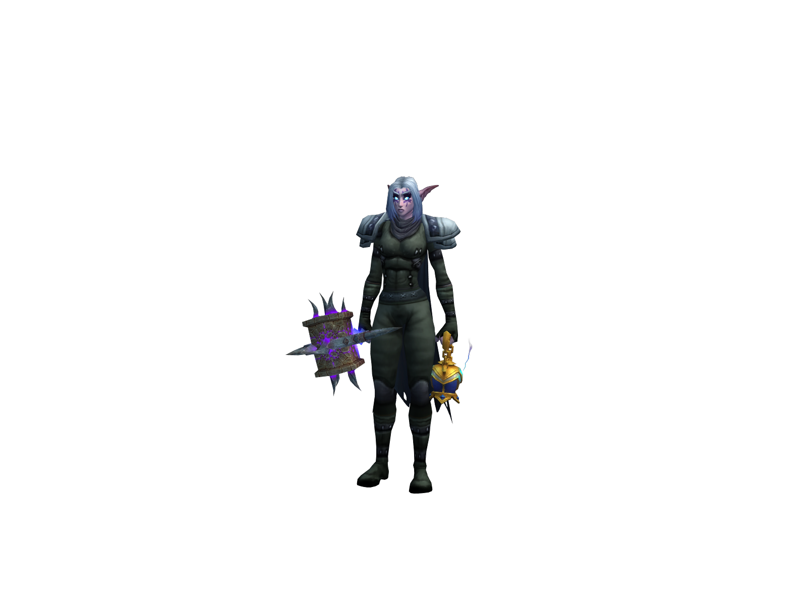 Vélsharon 3D character render