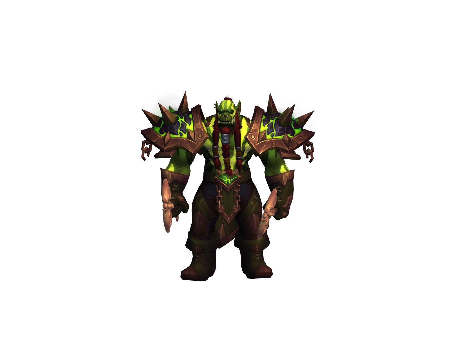 Shactus 3D character render