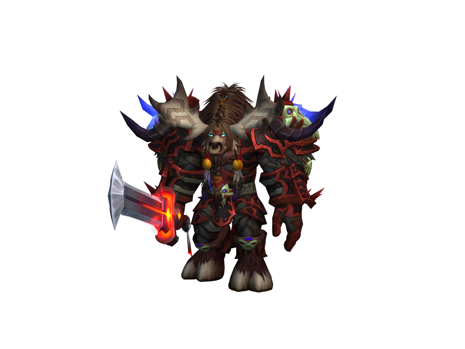 Bublediil 3D character render