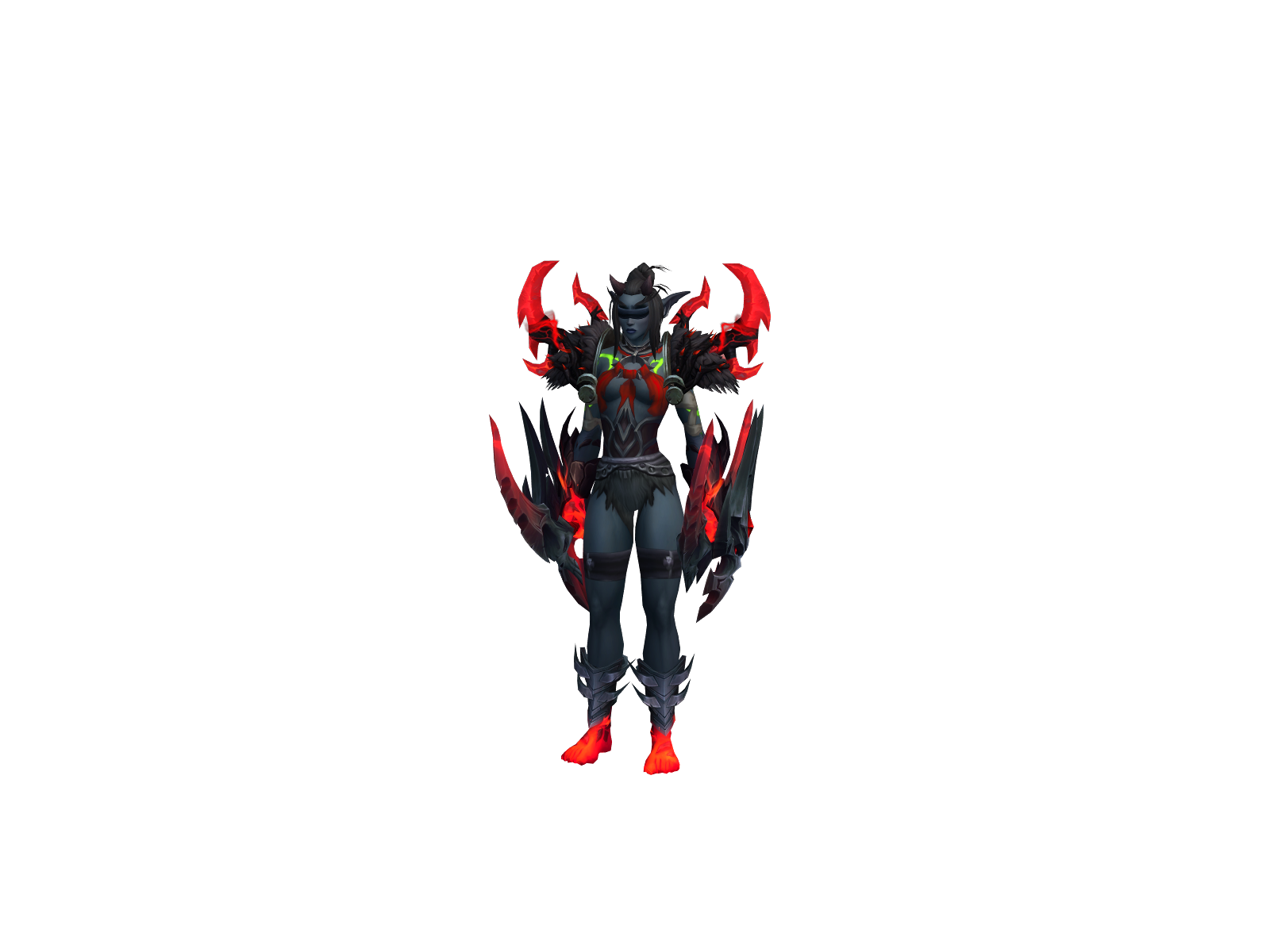 Taélìs 3D character render