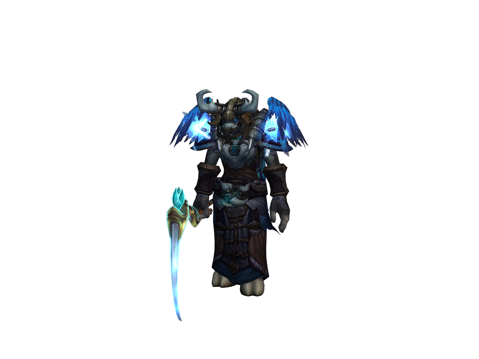 Wiskine 3D character render
