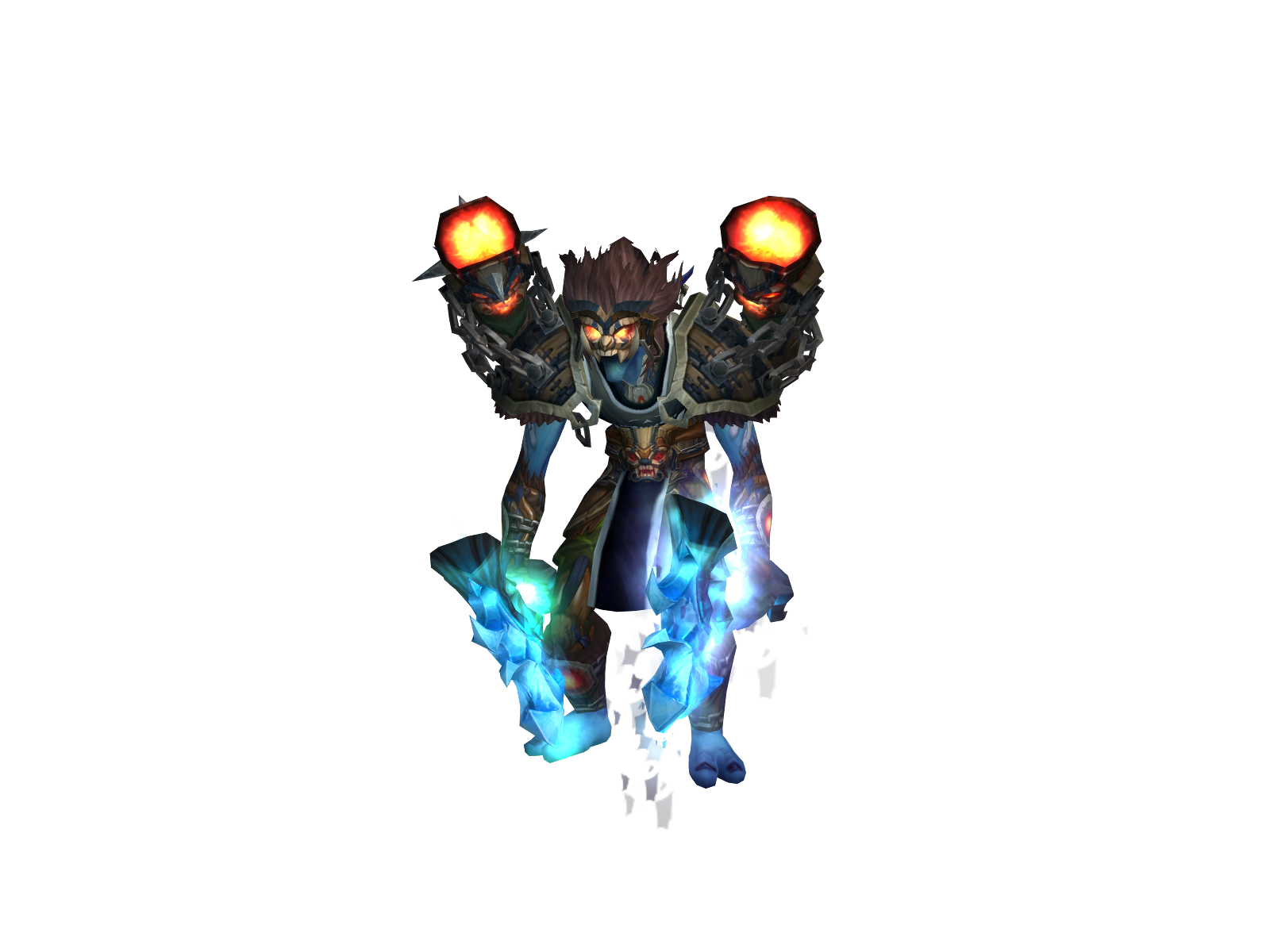 Nevryks 3D character render
