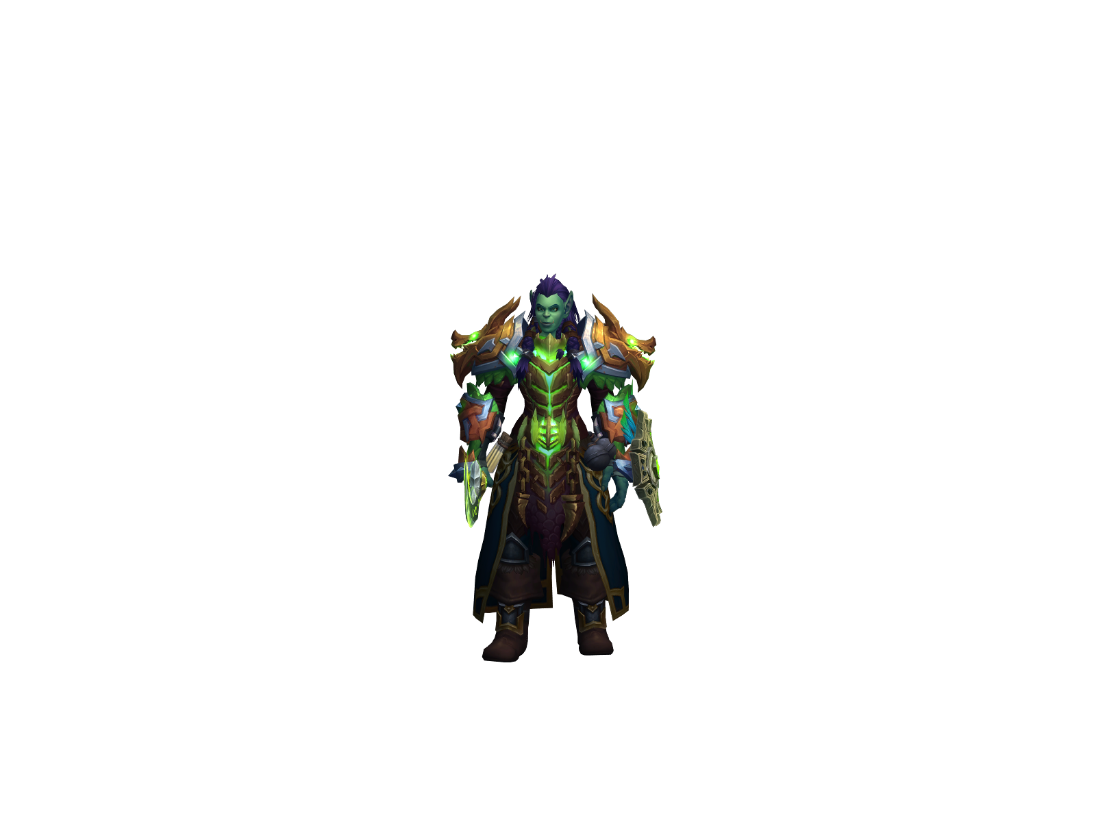 Hautbrume 3D character render