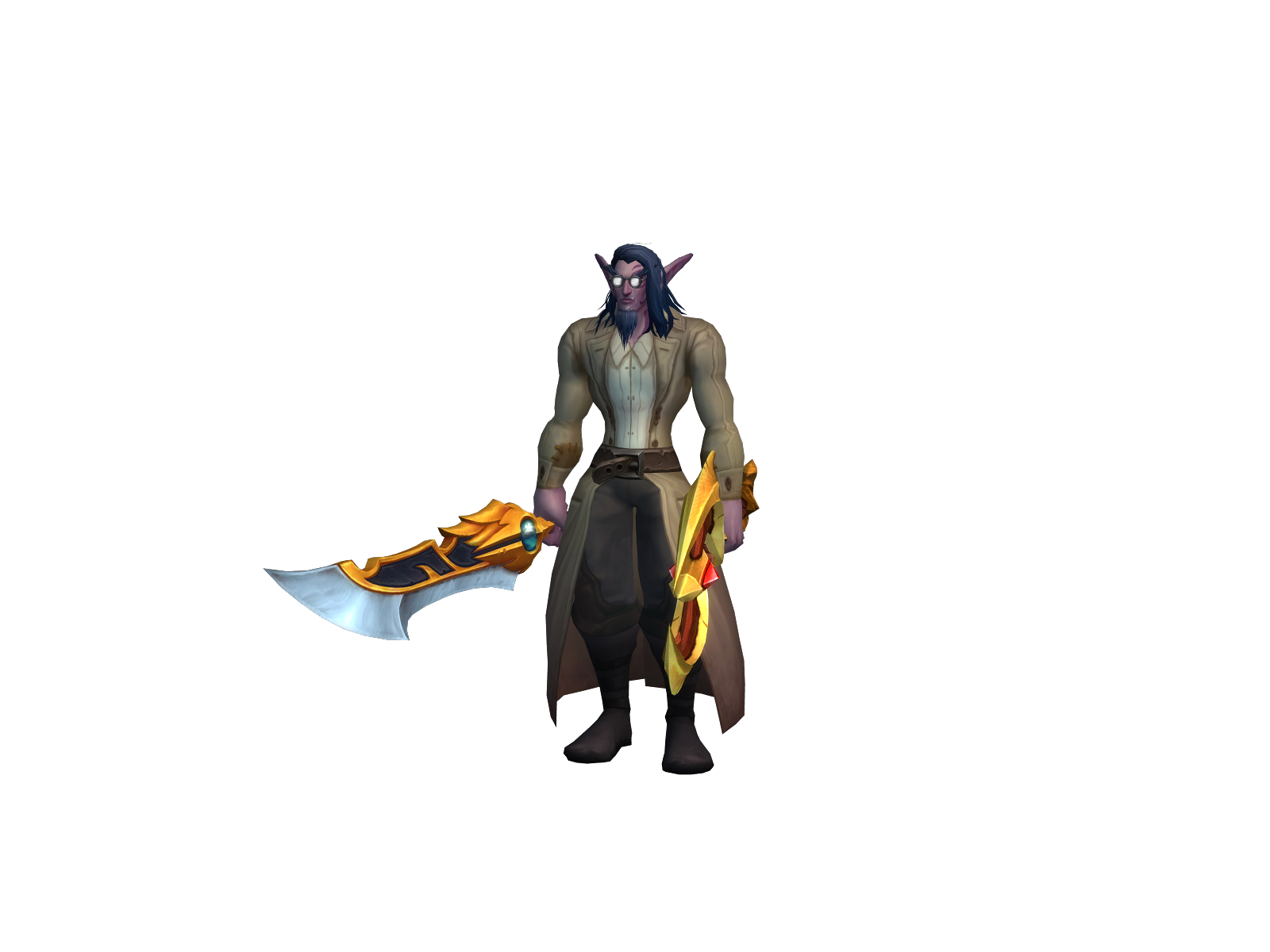 Asaren 3D character render