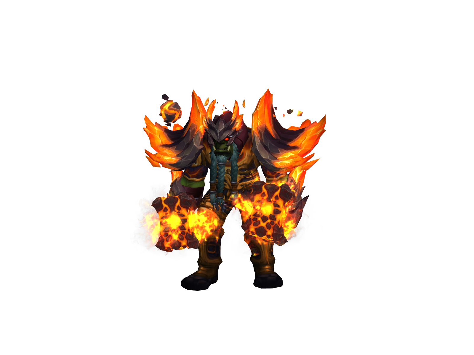 Roaro 3D character render