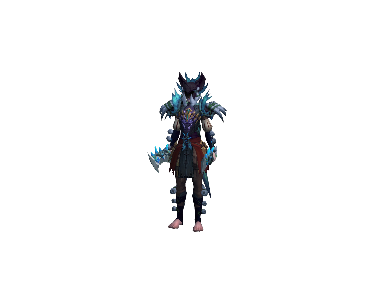 Berthy 3D character render
