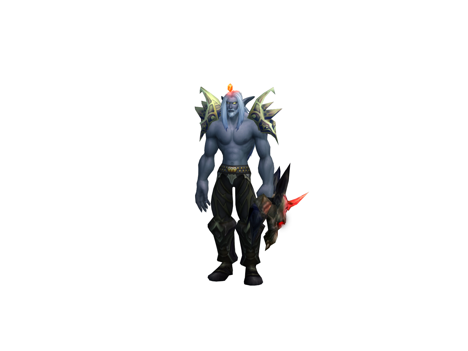 Gwå 3D character render