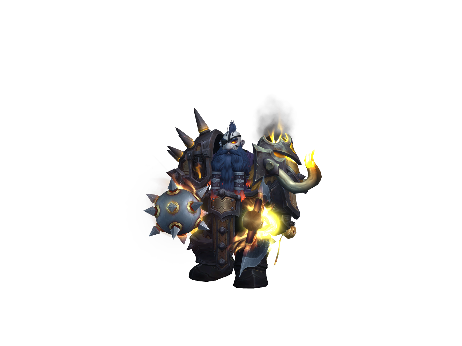 Beawolf 3D character render