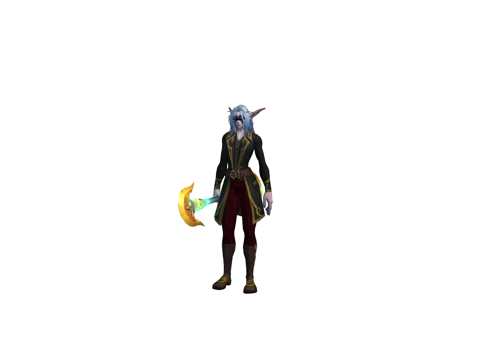 Akènøftw 3D character render