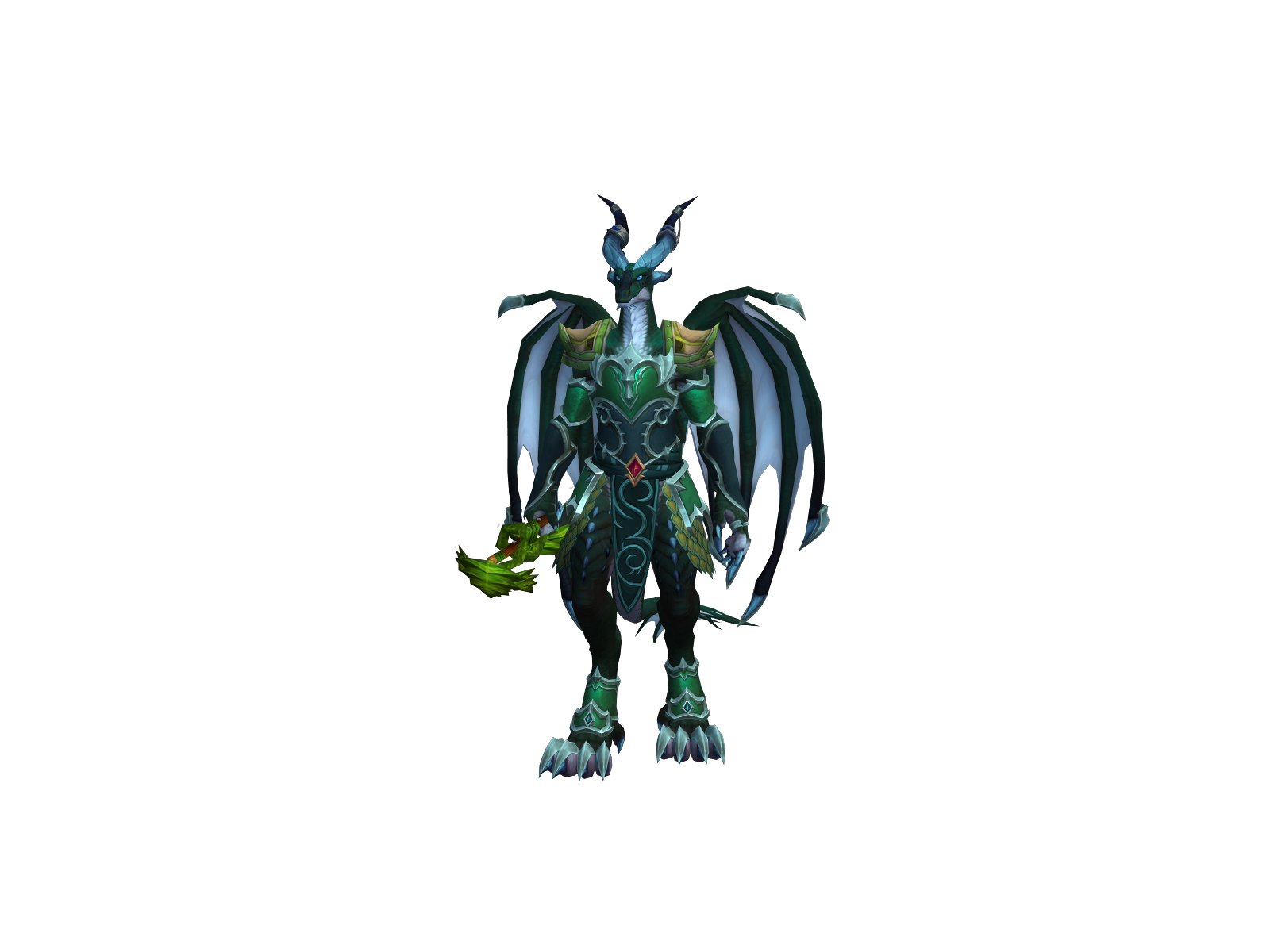Drakpy 3D character render