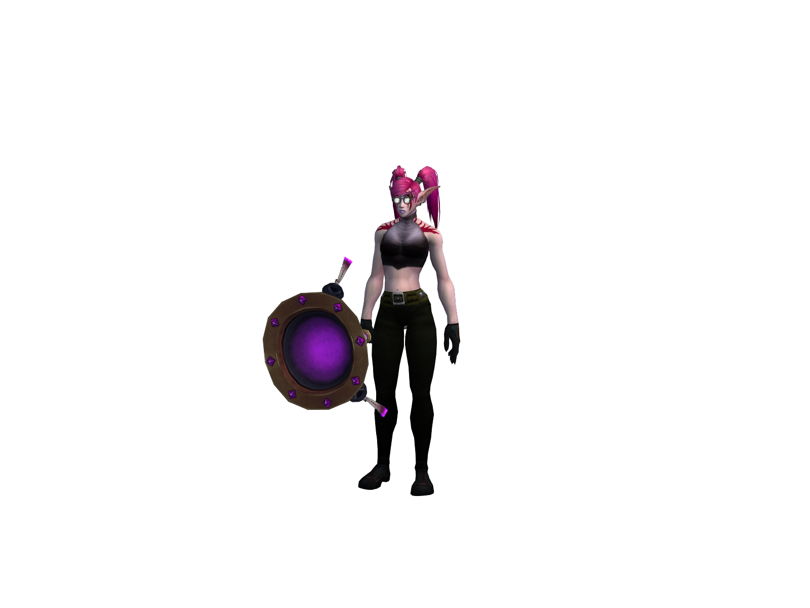 Chîïen 3D character render