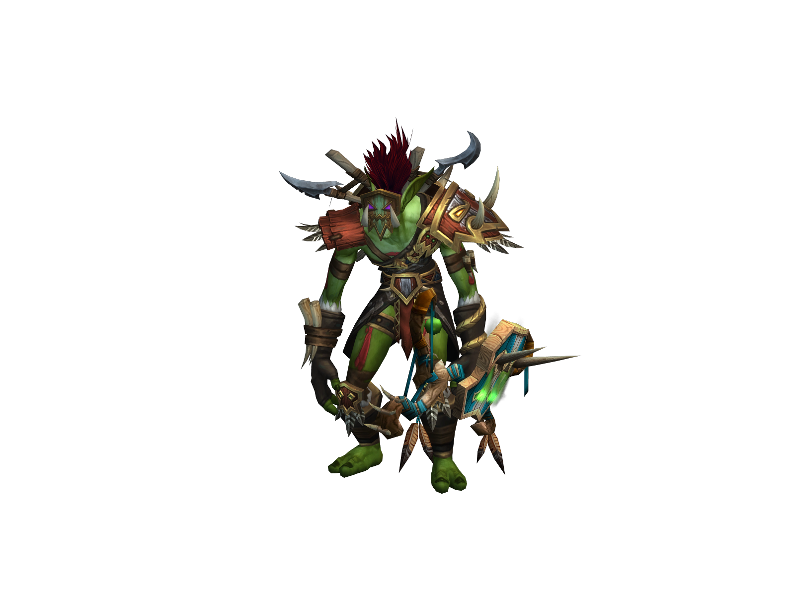 Marhunt 3D character render