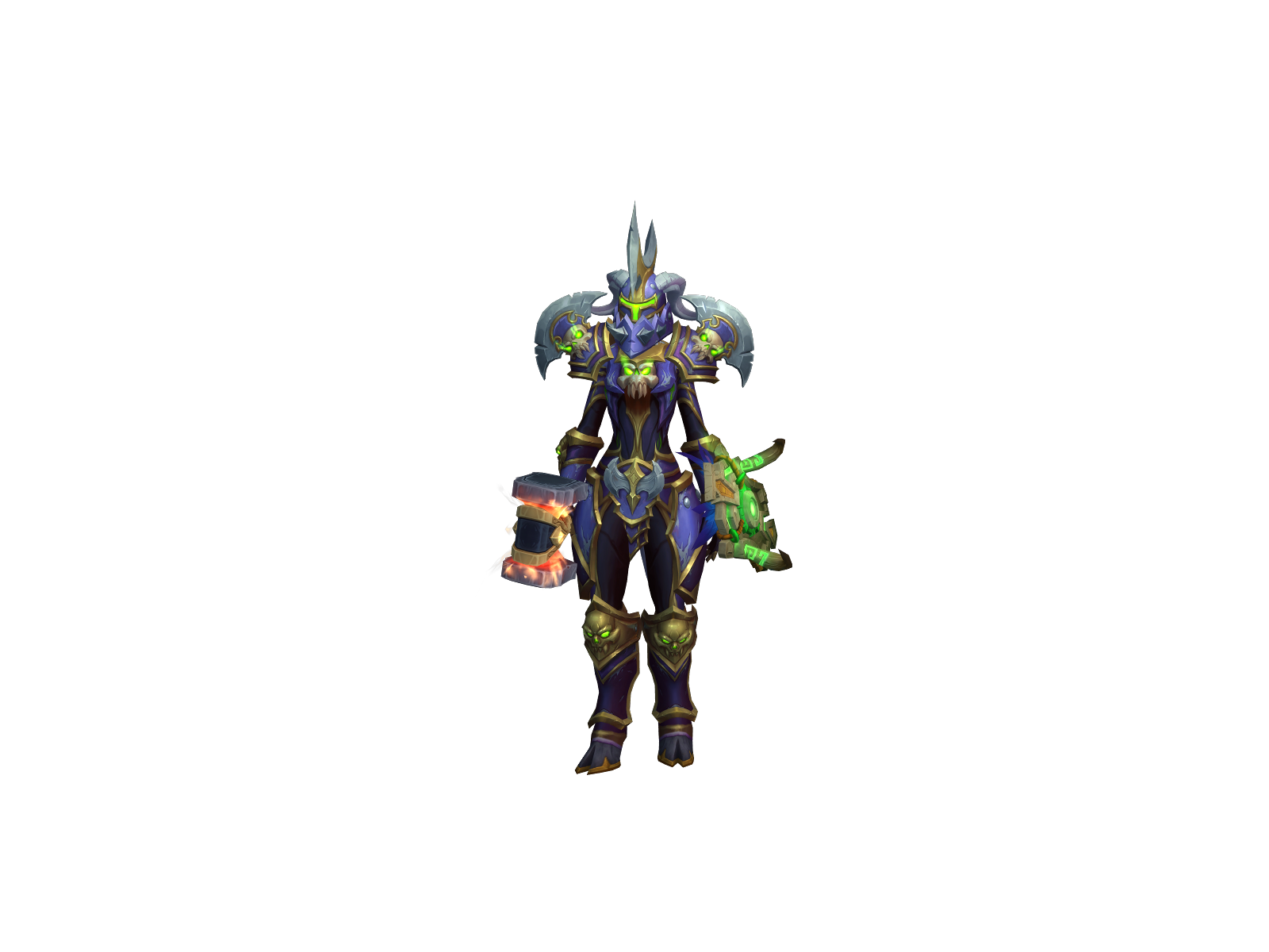 rhayem 3D character render