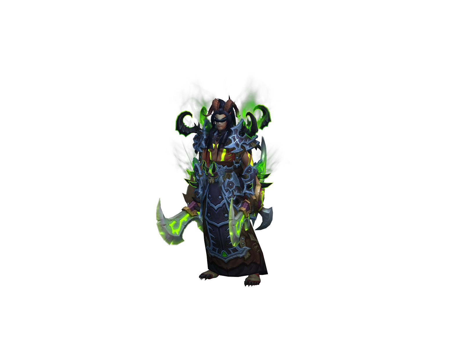 Krollüx 3D character render