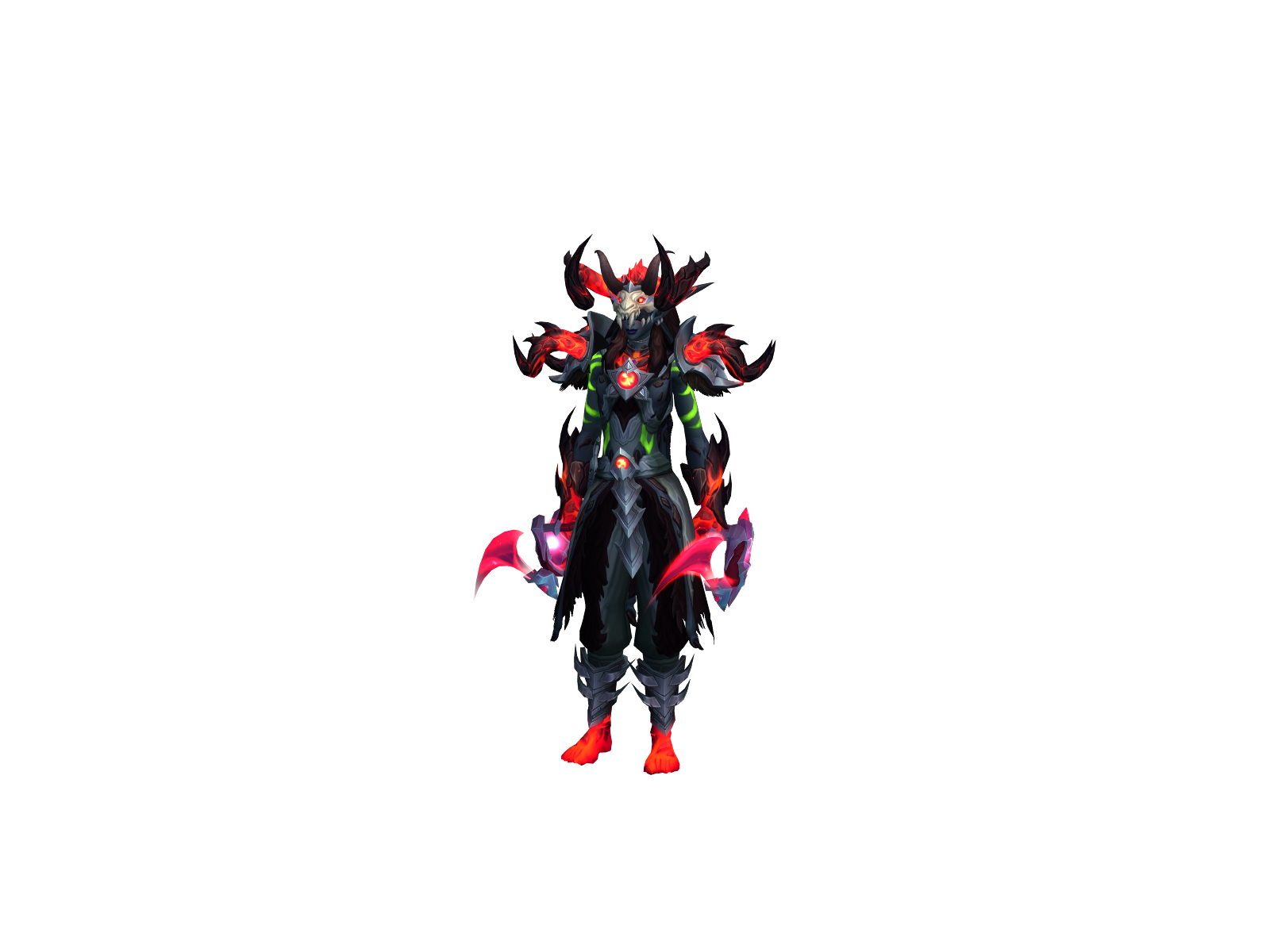 Qiasir 3D character render