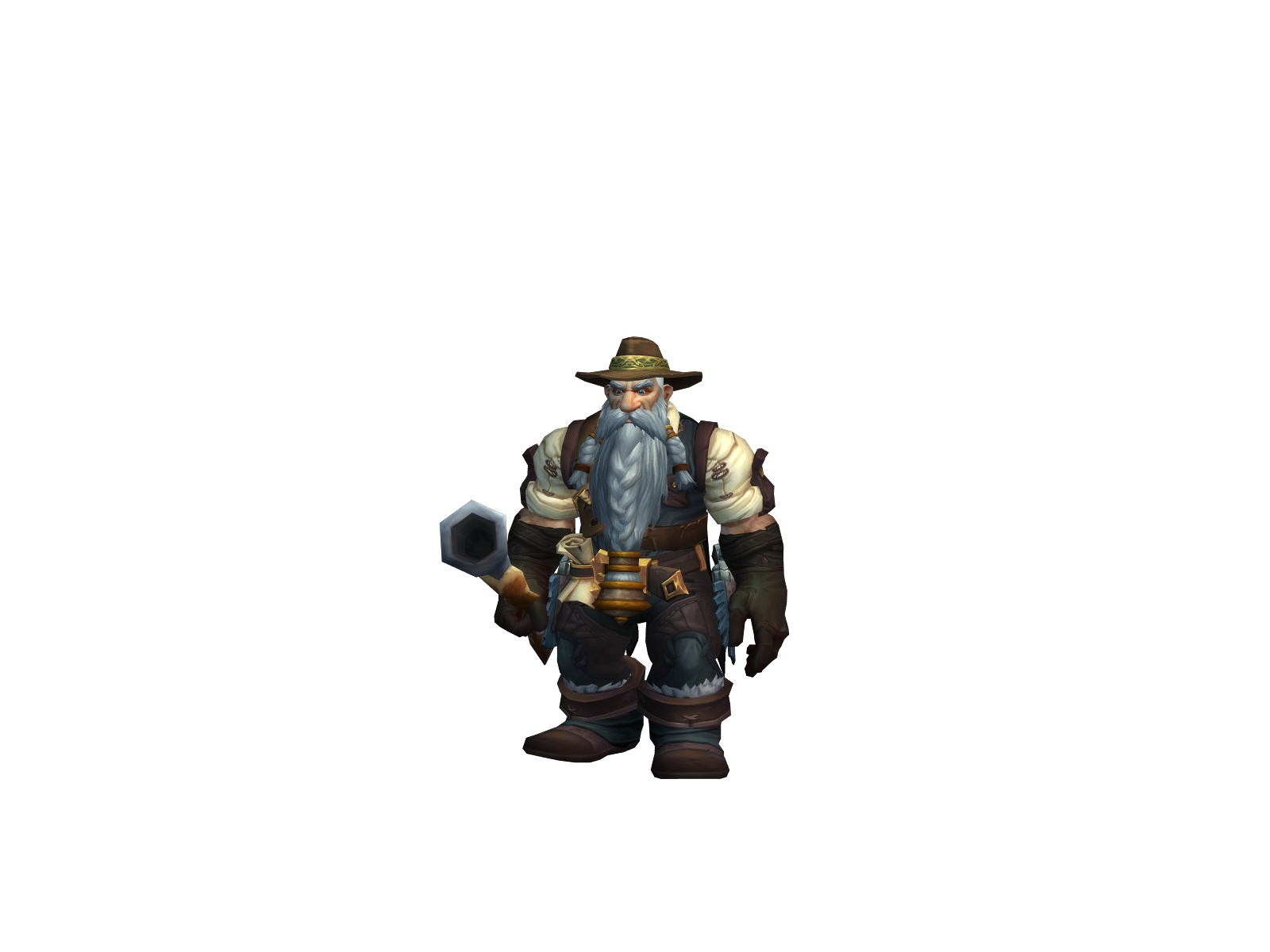 Nainbiber 3D character render