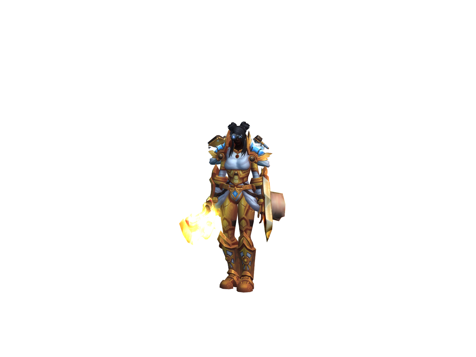 Kikaloly 3D character render