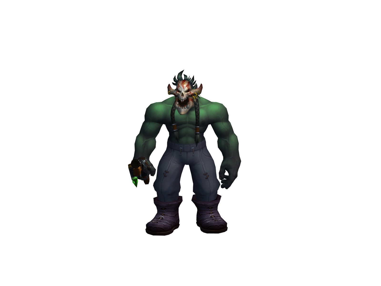 Huntouzz 3D character render