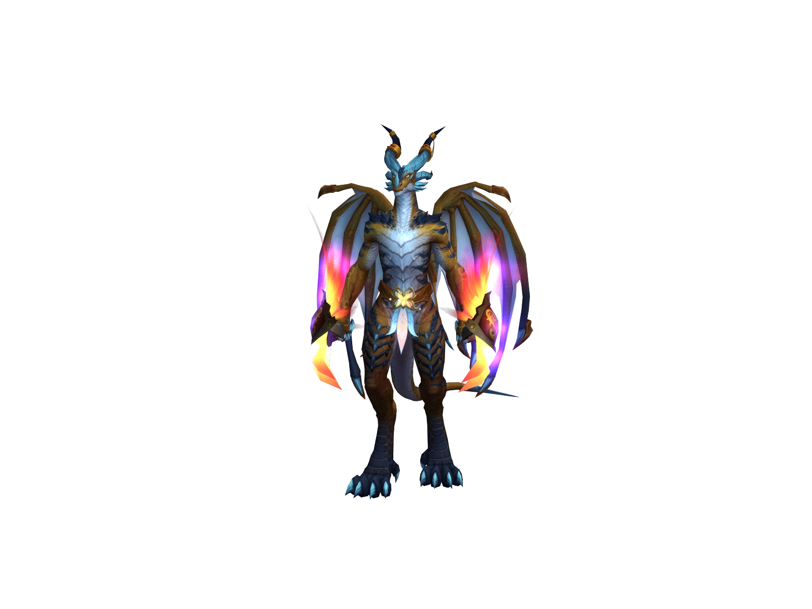 Pikeixalt 3D character render