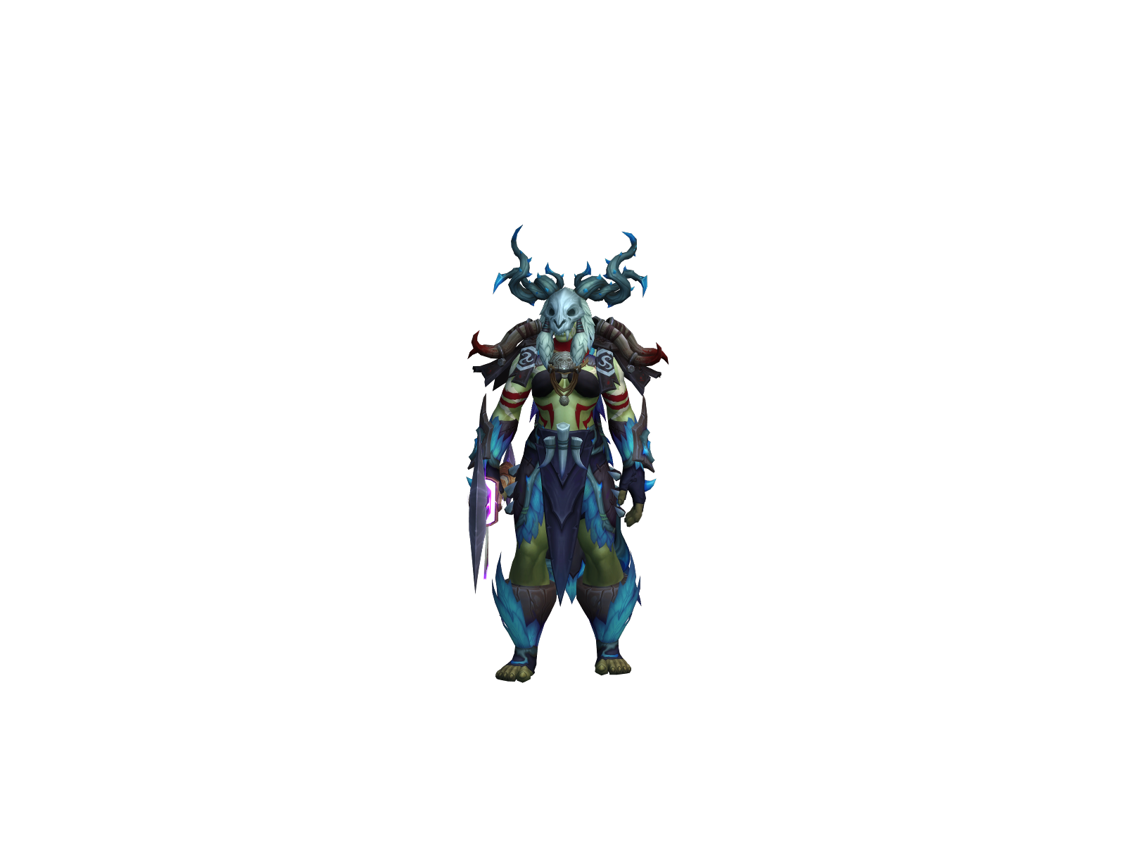 Onyros 3D character render