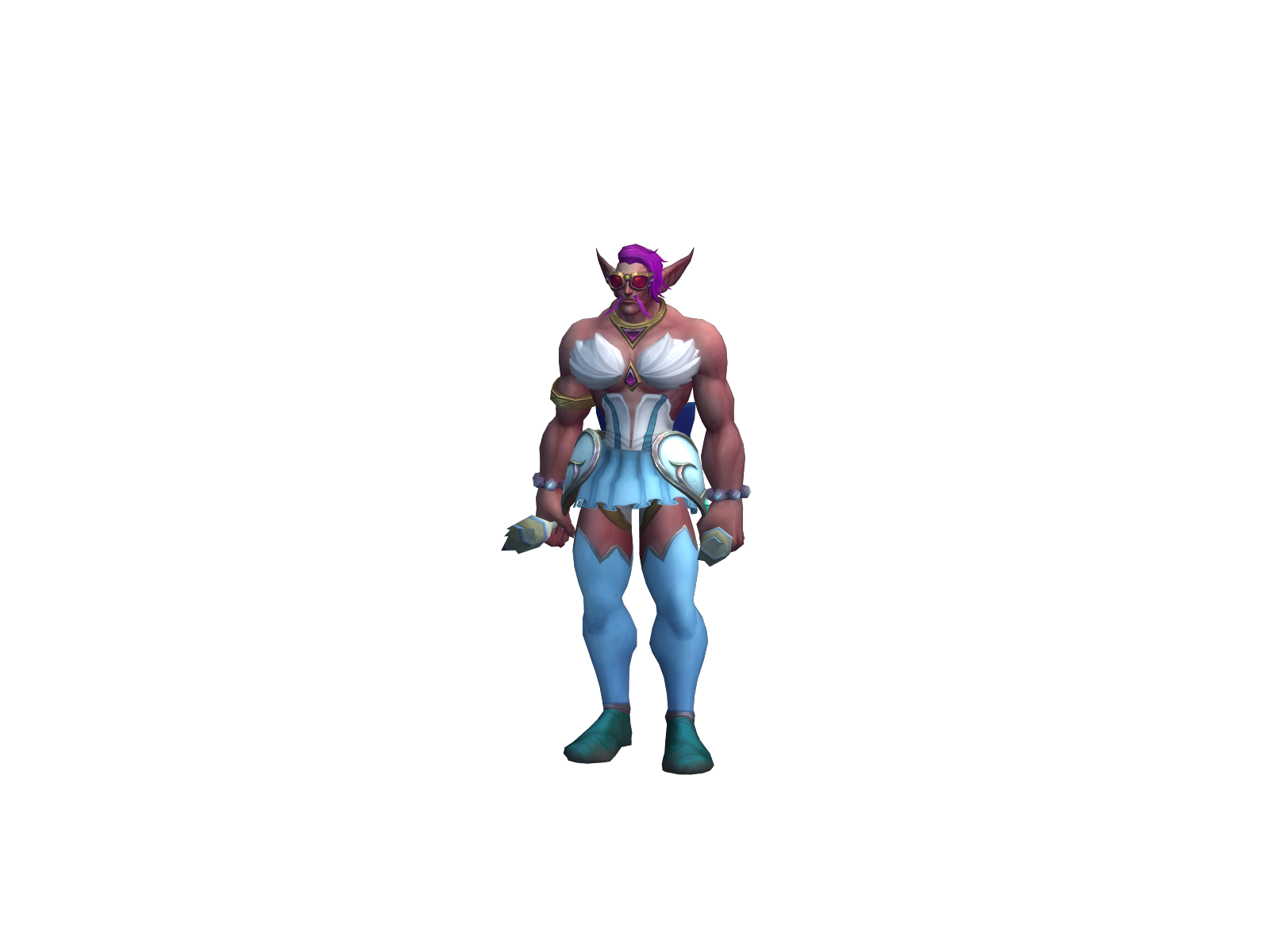Nikléhunt 3D character render