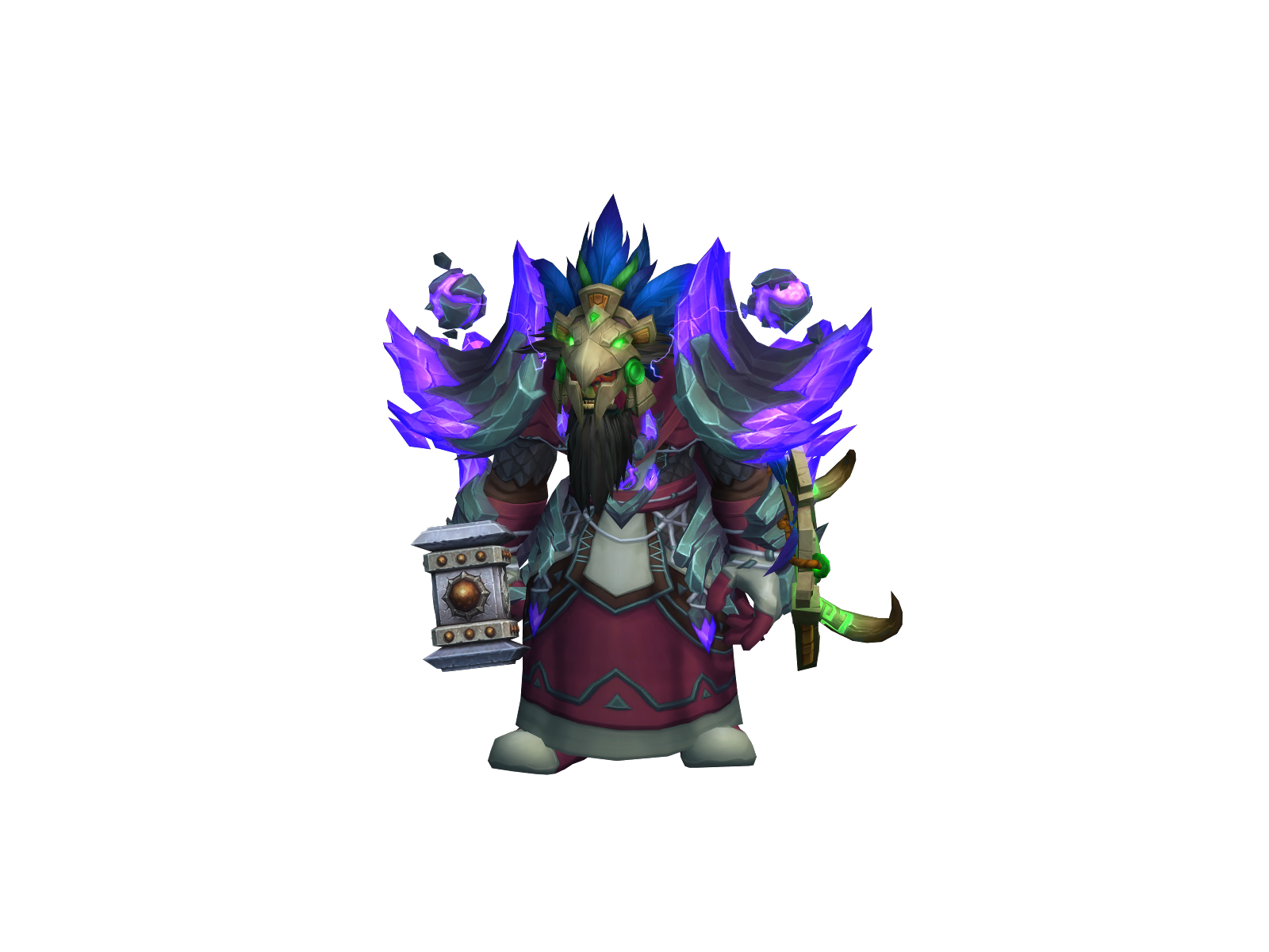 Gannondalf 3D character render