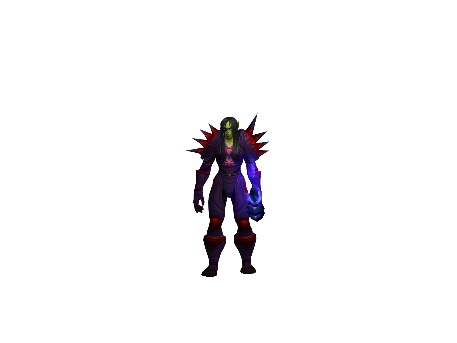 Gruger 3D character render