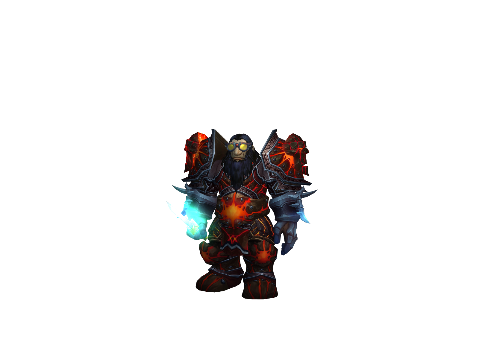 Chichapøuche 3D character render