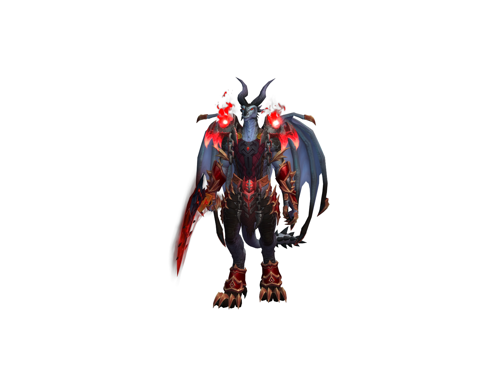 Soulofdark 3D character render