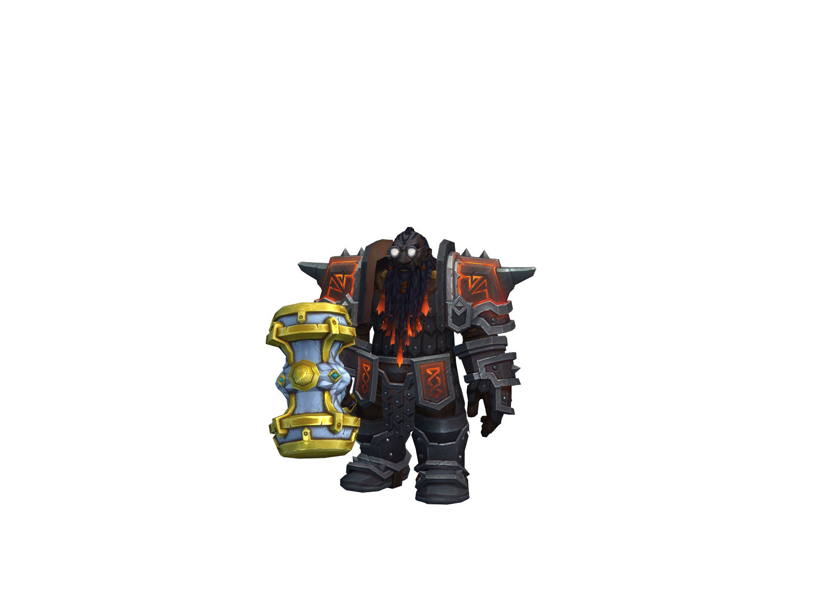 Barbabière 3D character render